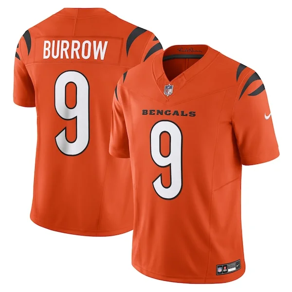 None Joe Burrow Limited Jersey - Orange | NFL Player Jersey | NFL Foot
