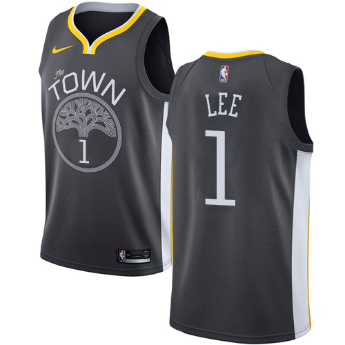 Nike Warriors Black State Warriors #1 Jersey - Budget-Friendly