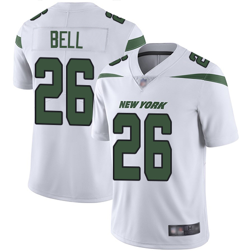 NFL Y J Jets Le＊Veon Bell #26 White Limited Game Jersey - Premium