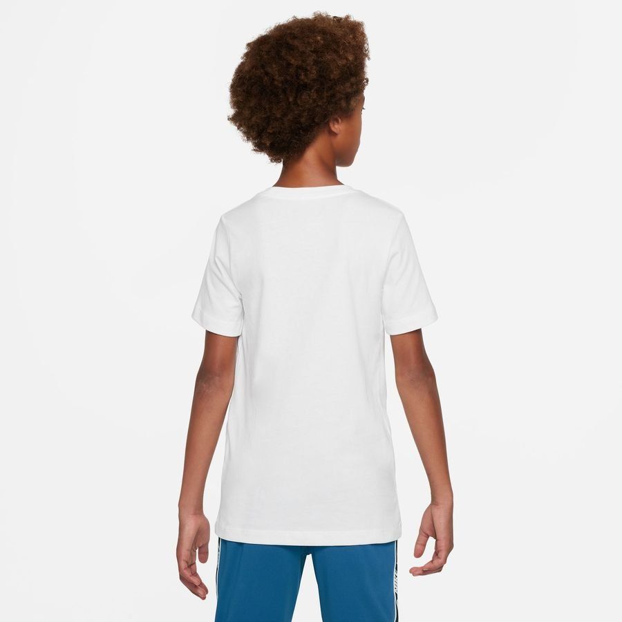 England T Shirt Crest Pure White Kids Supporter Version