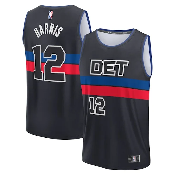 Official Tobias Harris DET NBA Fast Break Jersey - Licensed Product