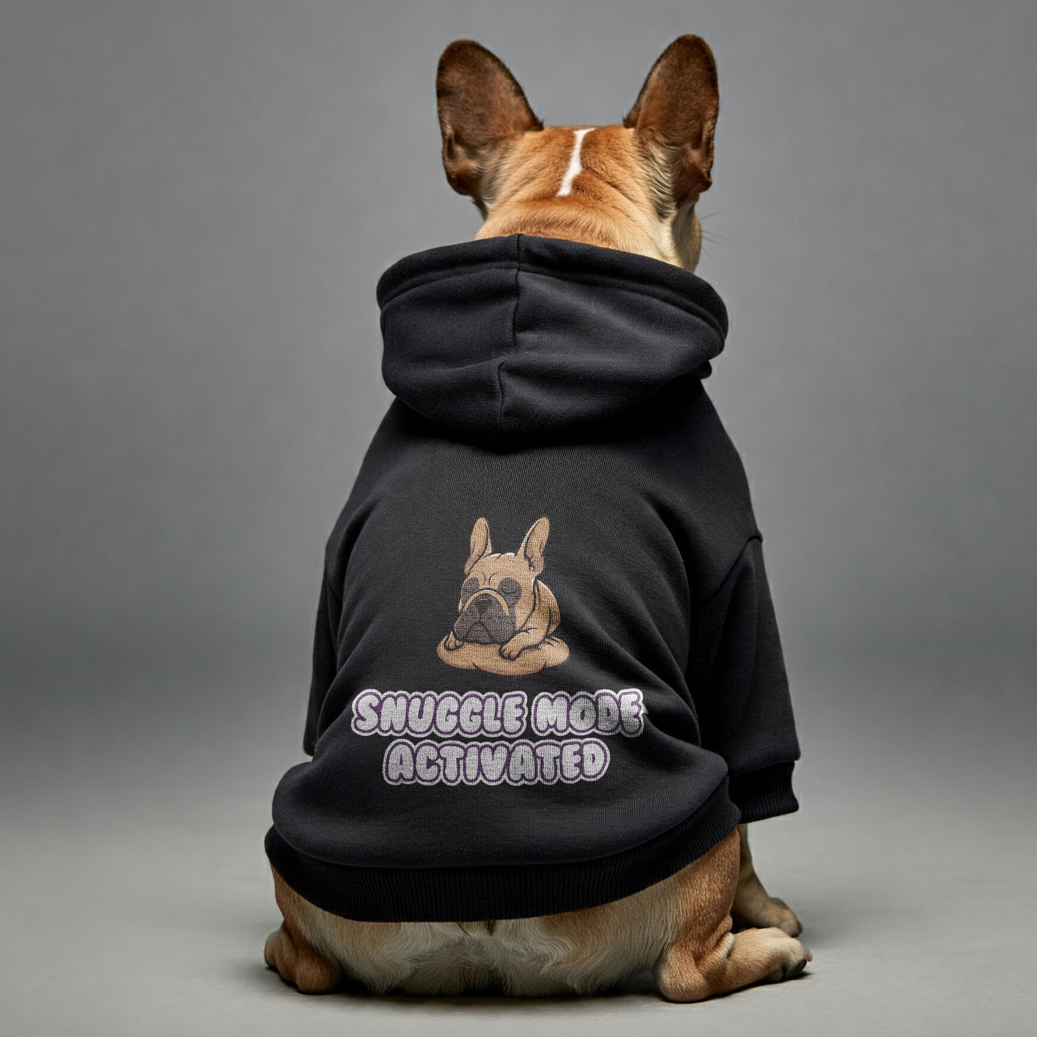 Durable Snuggle Mode Activated - Personalized French Bulldog Hoodies ...