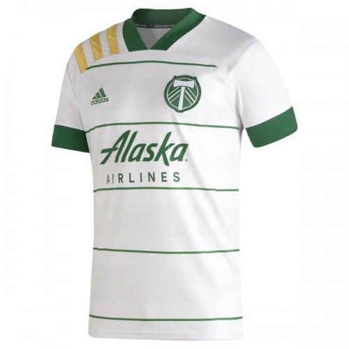Breathable Portland Timbers Away 20-21 Soccer Jersey Shirt