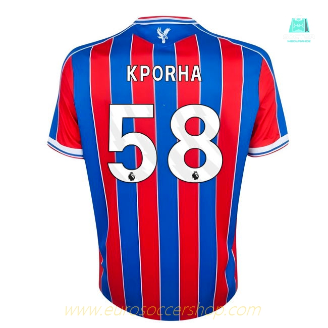 2025-2026 Crystal Palace Home Shirt (Kporha 58)