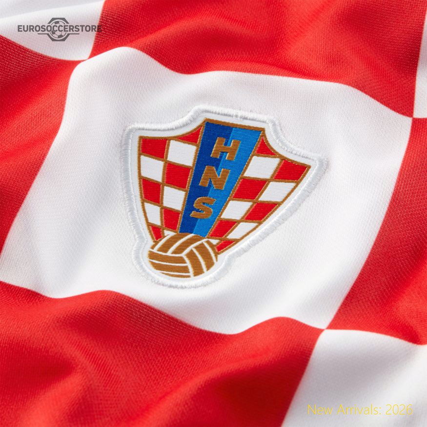 Officially Approved Kids Cro Croatia Home Authentic Jersey 2020