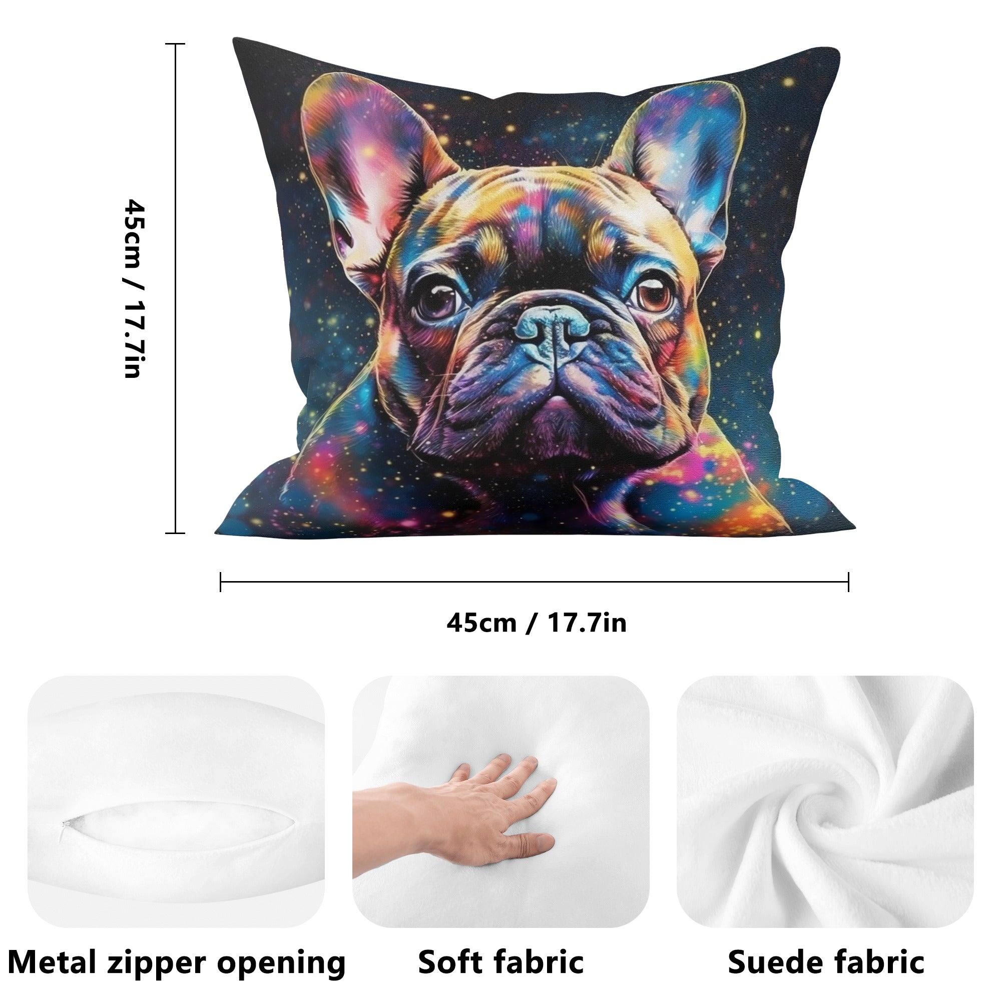 Pet-Lover Culture-Inspired Ziggy - Pillow Cover for Dog Owners Stylish