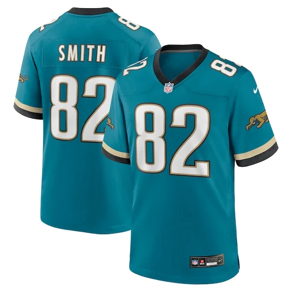 None Jimmy Smith Game Jersey - Teal | NFL Player Jersey | NFL Football