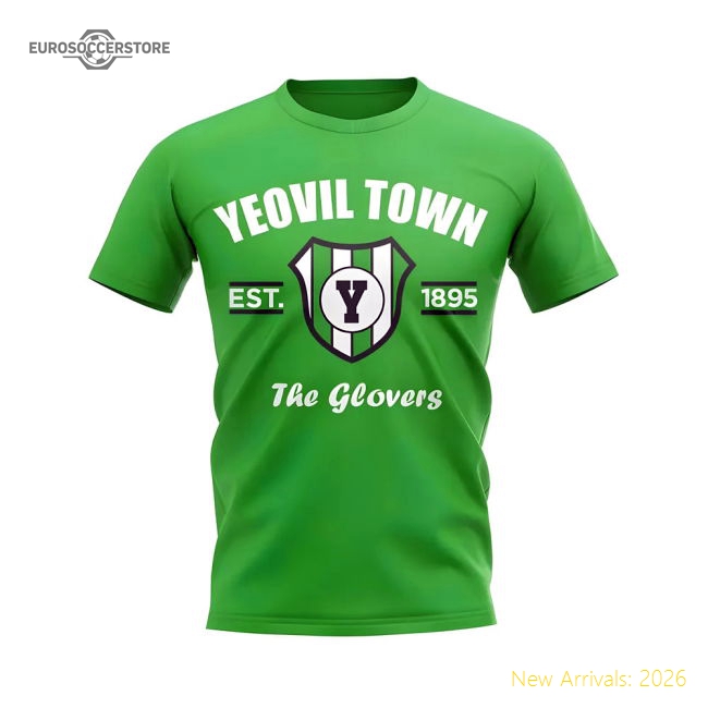 Top-grade Yeovil Town Established Football T-shirt (green)