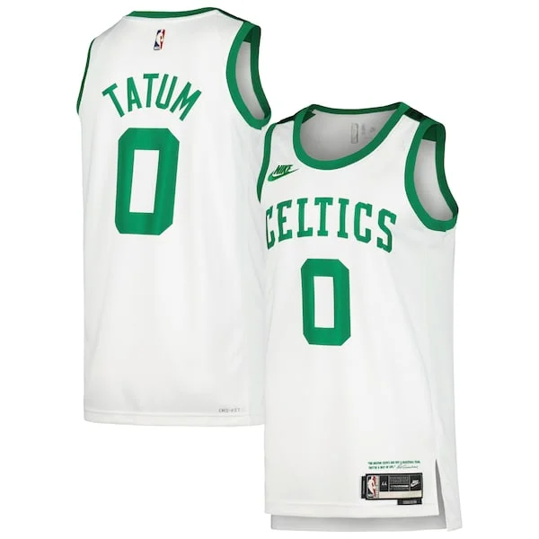 Jayson Tatum BOS Swingman Jersey - classic Basketball - White