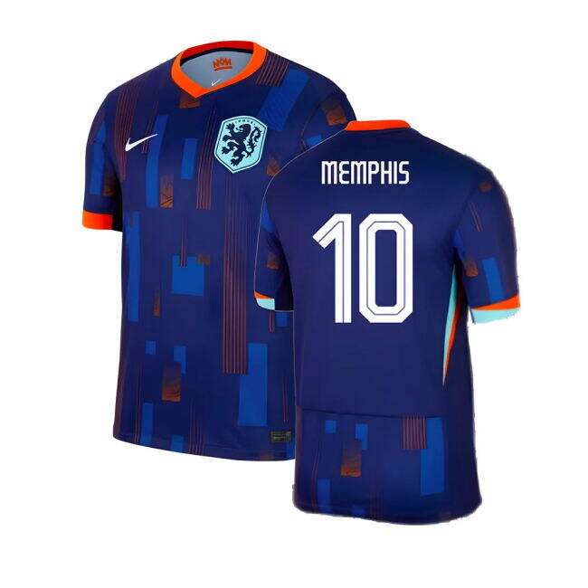 Minimalist 2024-2025 Netherlands Away Shirt (Memphis 10) Discount Campaign