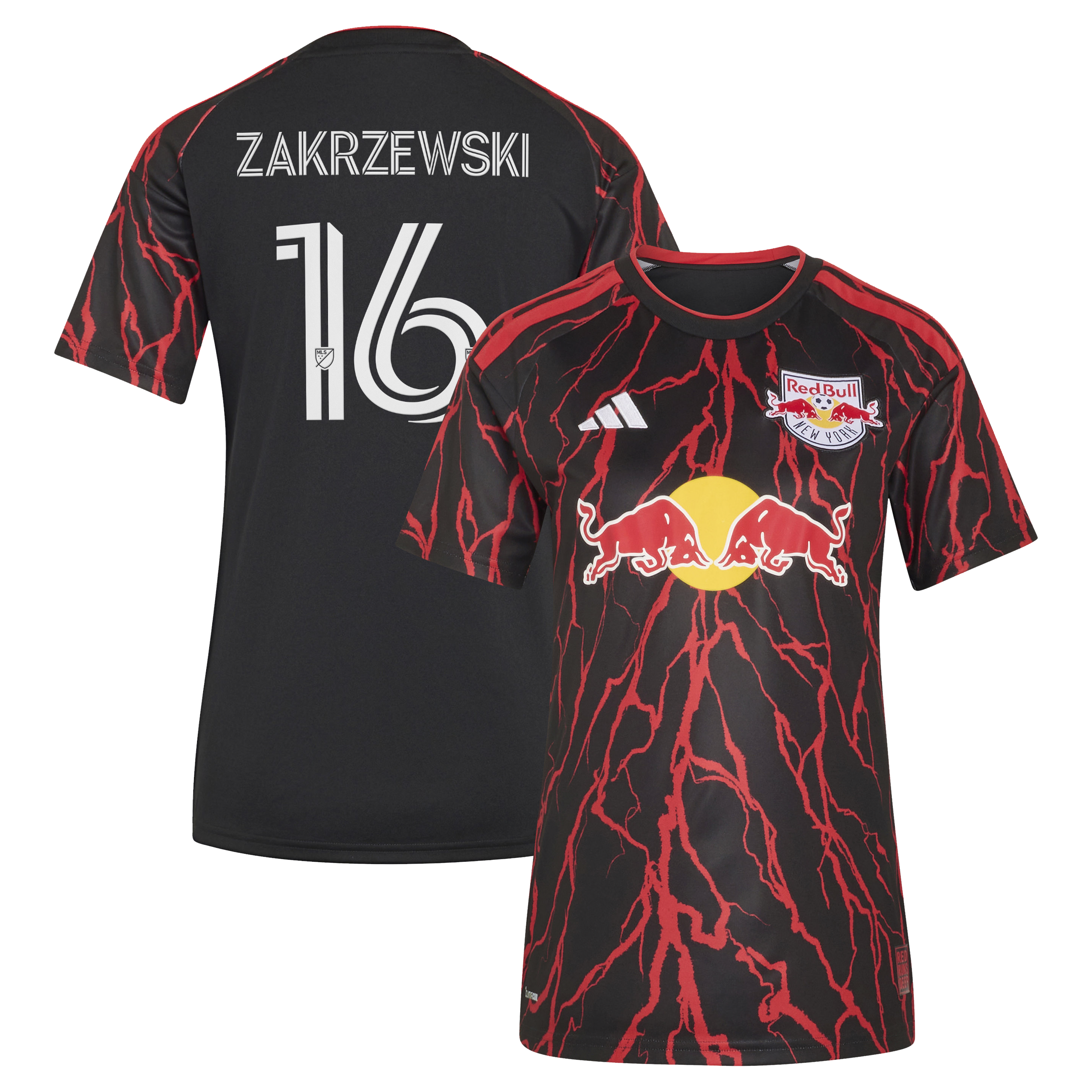 [SJH] Julian Hall New York Red Bulls Women's 2026 The Rooted Kit Replica jersey - Black
