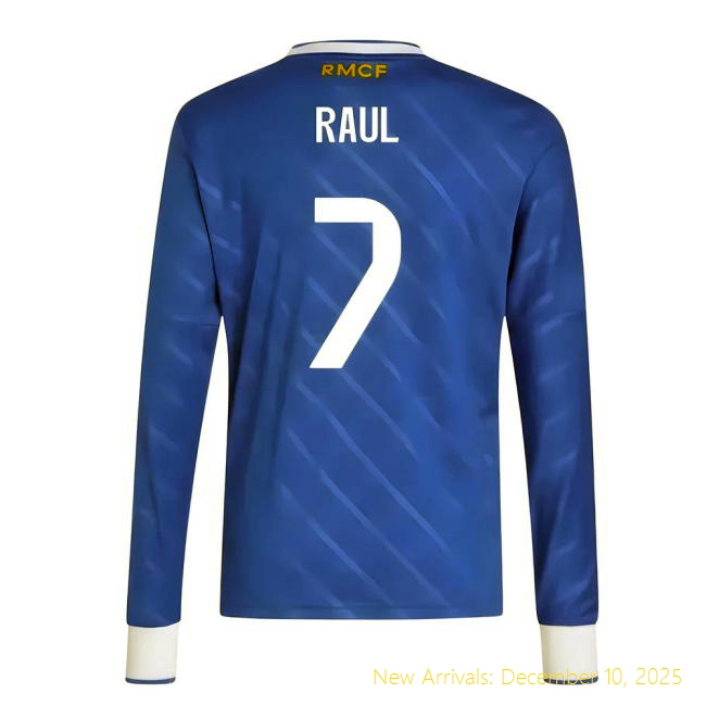 2025-2026 Real Madrid Third Shirt - Performance Uniform (Raul 7) -...