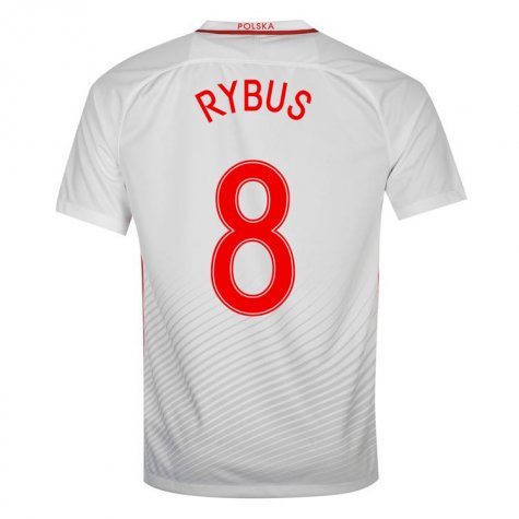 Poland Home 2016 Rybus 8 Soccer Jersey Shirt - Official Replica 23943