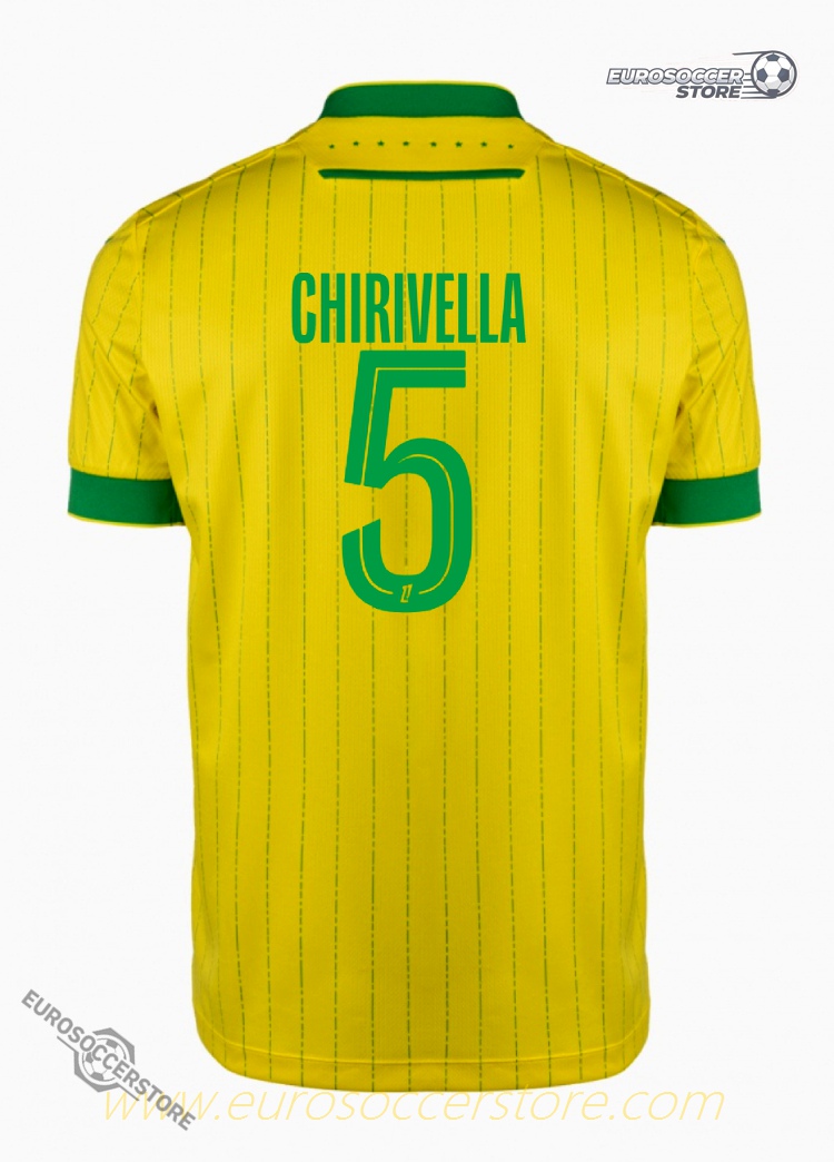 CHIRIVELLA 5 FC Nantes Home Jersey for the 25-26 Season
