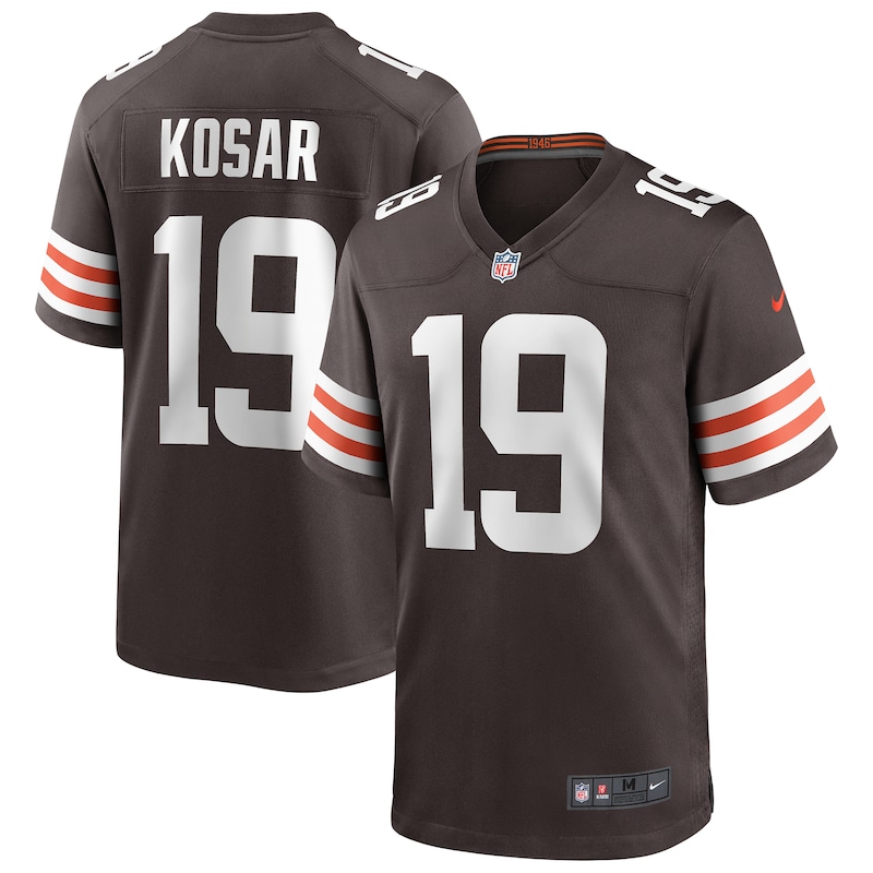 None Bernie Kosar CLE Browns Retro Authentic Jersey Football Apparel