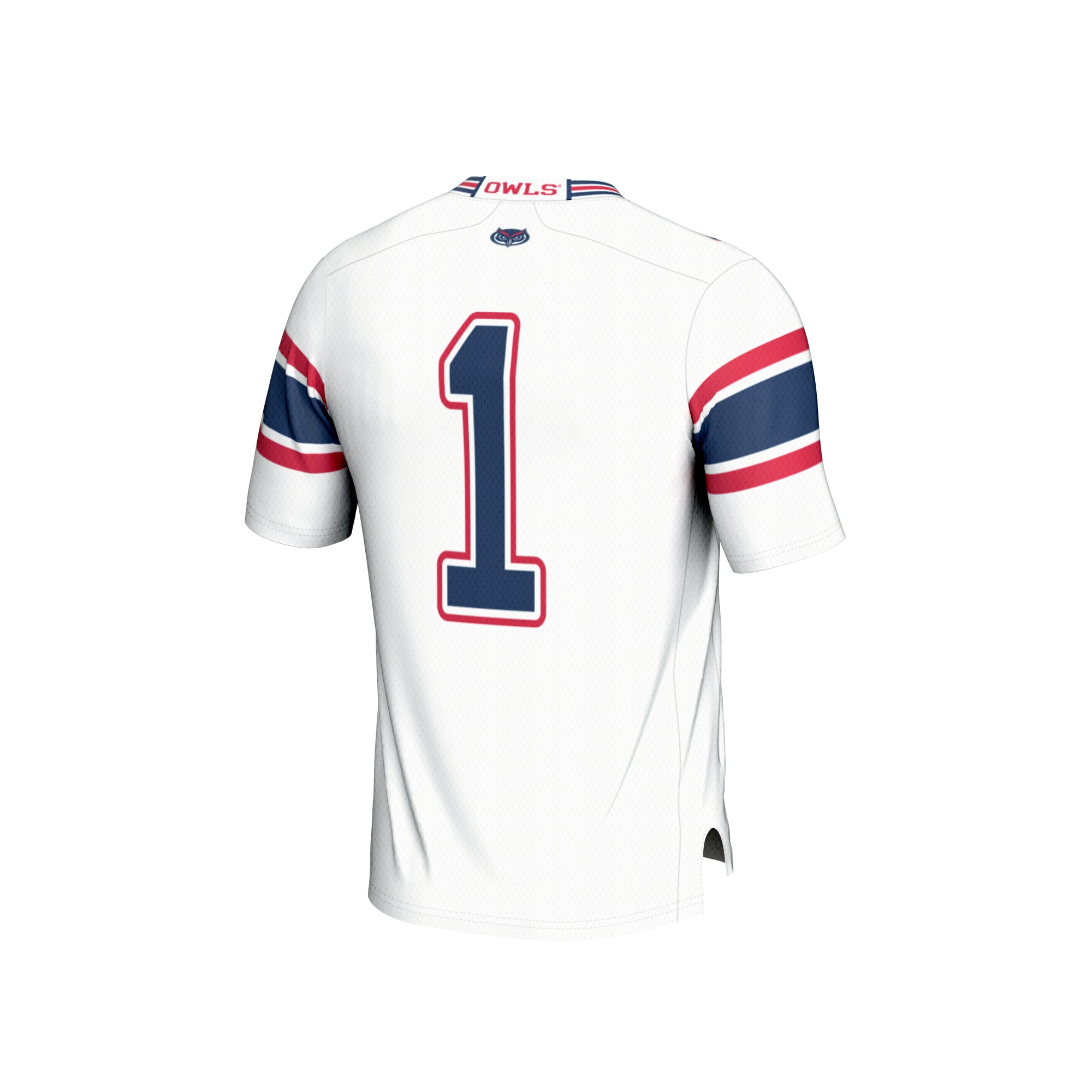 #1 Florida Atlantic Owls GameDay Greats Unisex Lightweight 26/27 Football Jersey - White
