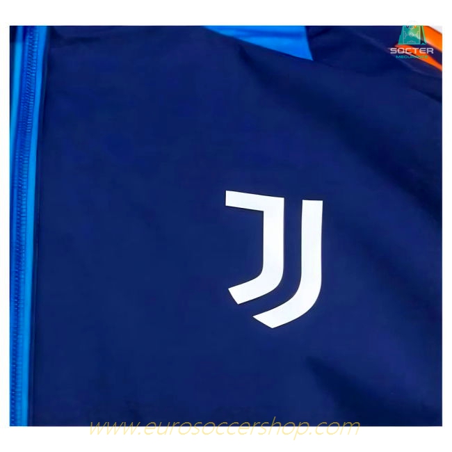 2024-2025 Juventus Rainjacket (Navy)
