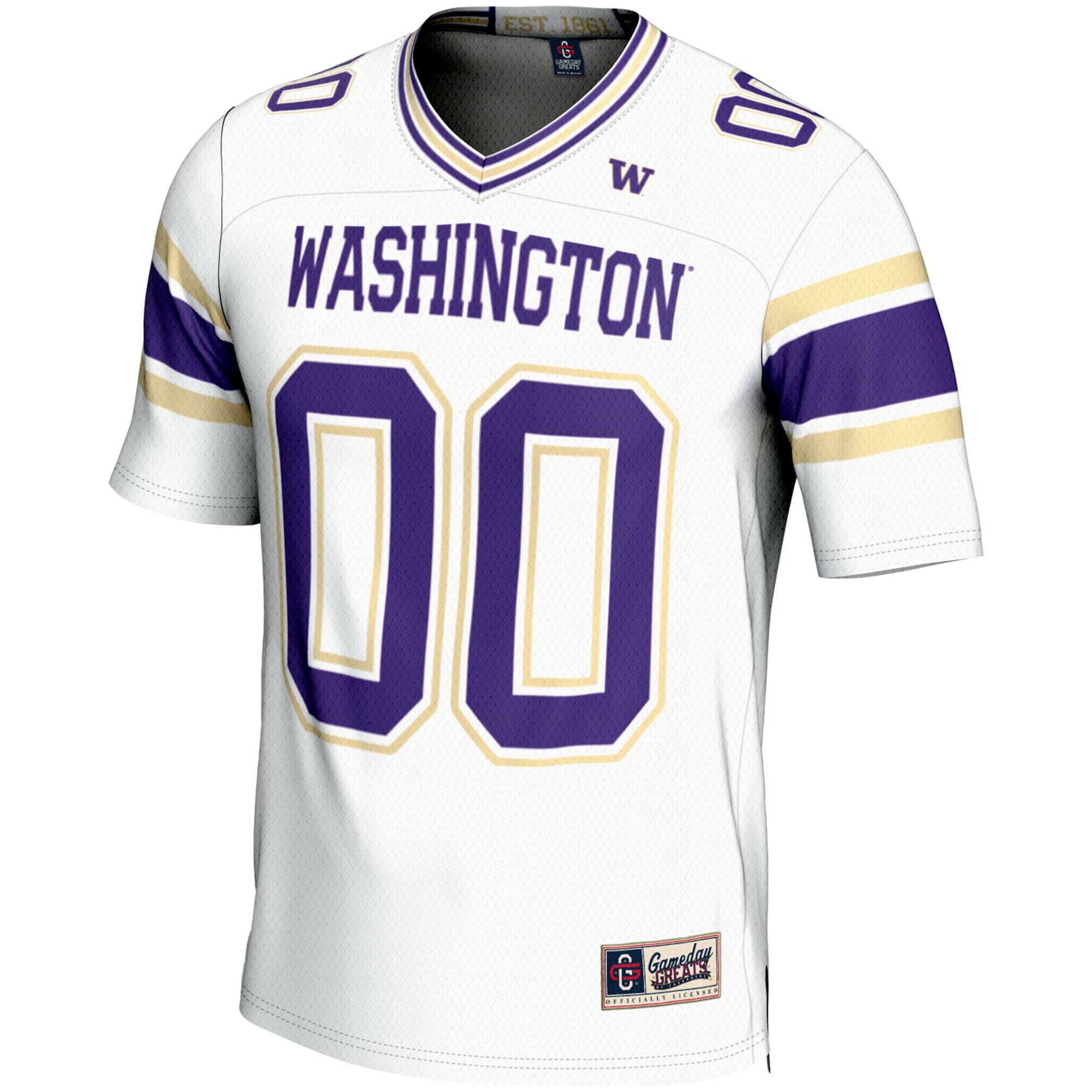 Washington Huskies GameDay Greats Youth NIL Pick-A-Player 26/27 Football Jersey - White