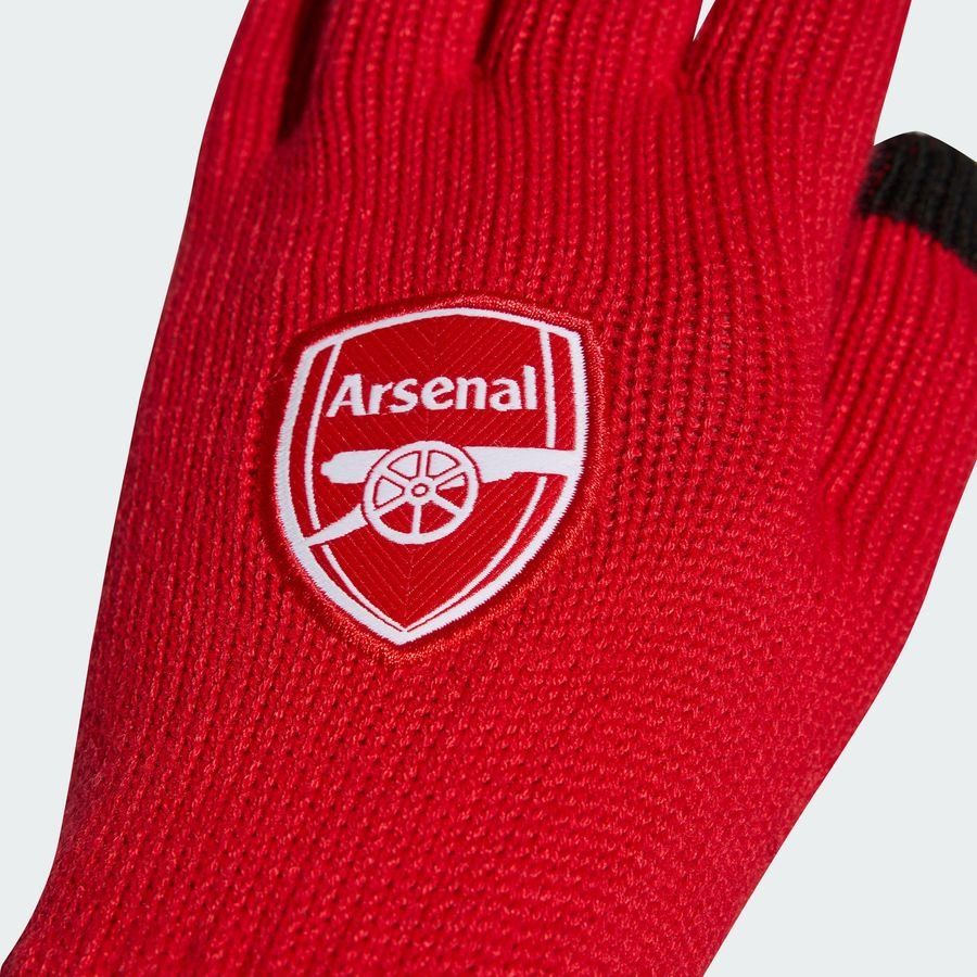 Arsenal Player Gloves Better Scarlet/pure White