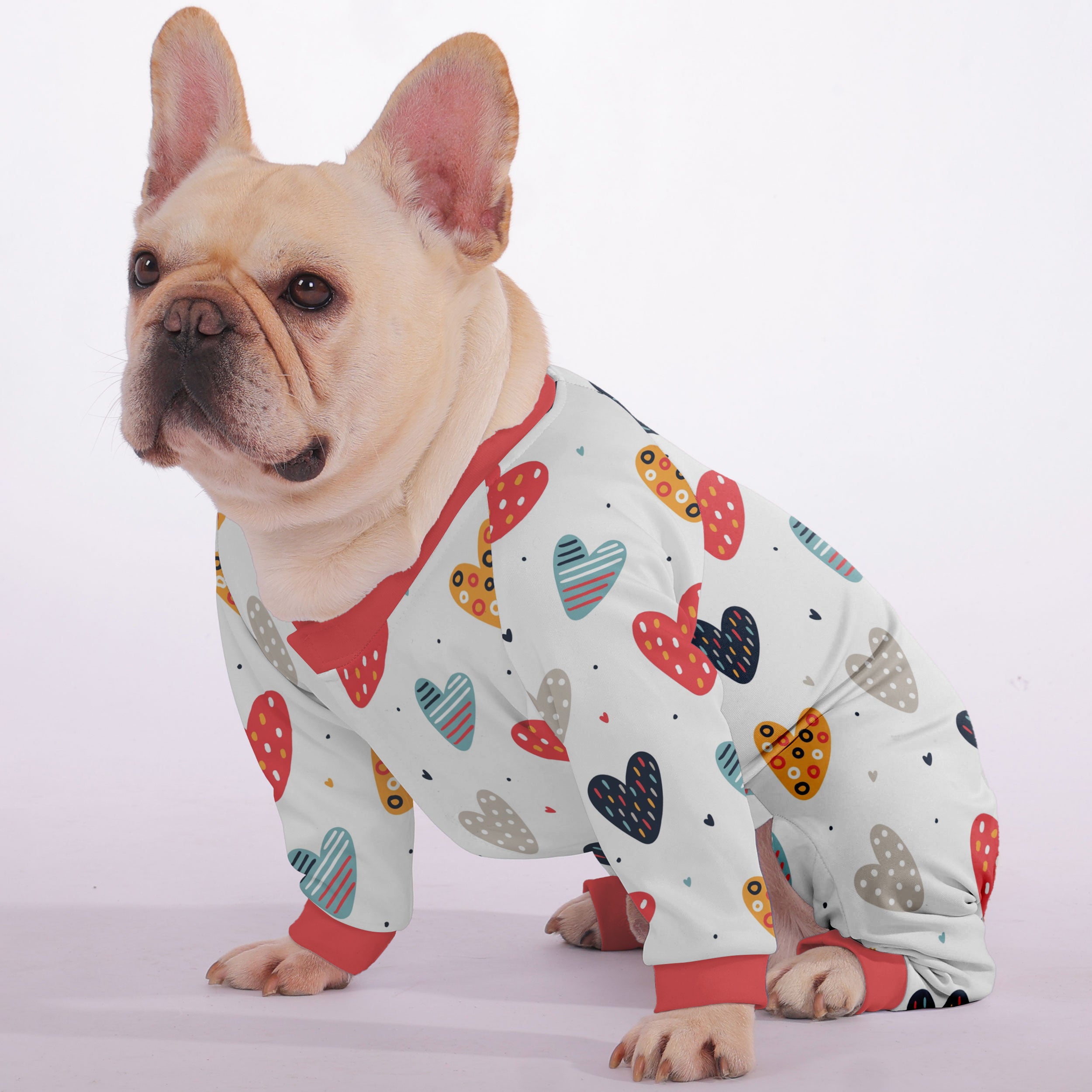 Bulldog Premium Luke - Frenchie Frenchie Pajama Paw Protection