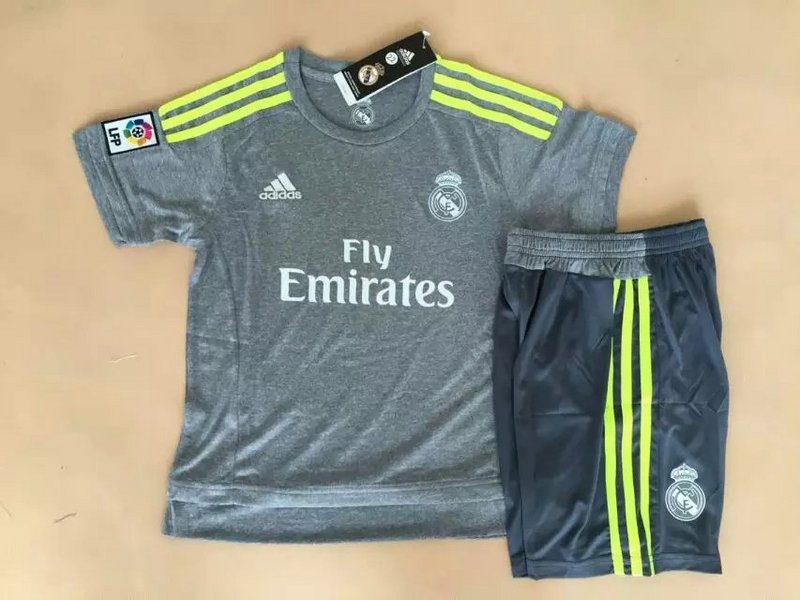 Professional Grade Kids Real Madrid 2015-16 Away Soccer