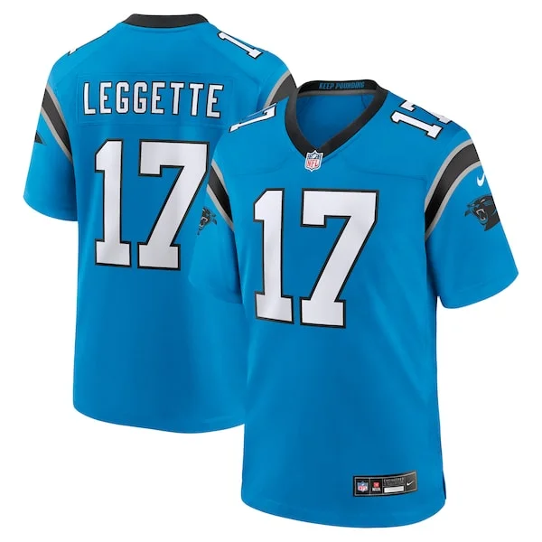 None Xavier Legette Game Jersey - Blue | NFL Player Jersey | NFL Footb