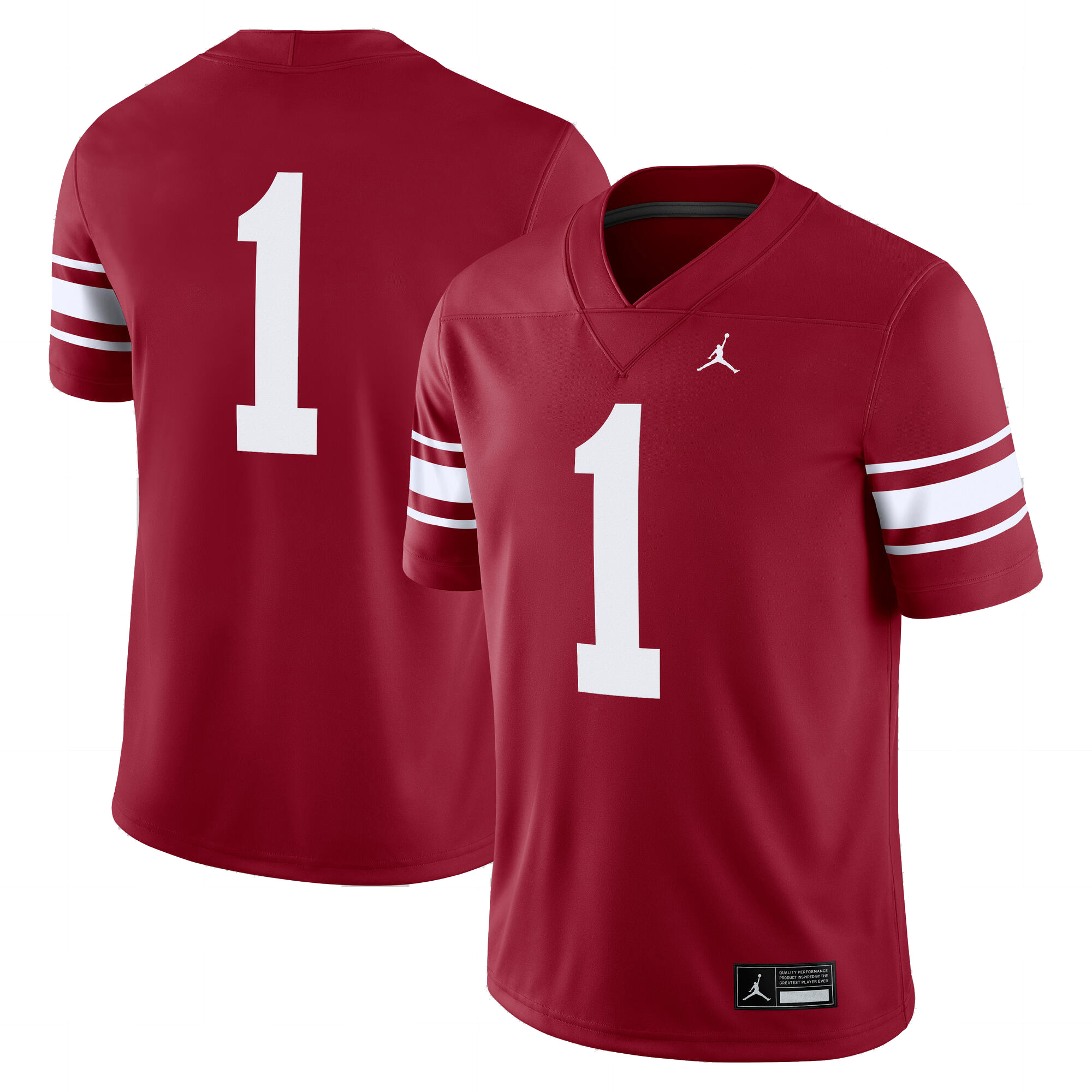 [NJP] Women's Oklahoma Sooners Throwback Alternate Game Jersey - Crimson