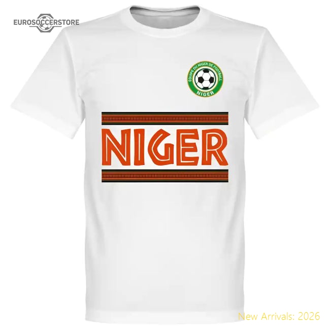Outstanding Niger Team T-shirt - White - Supporter Edition