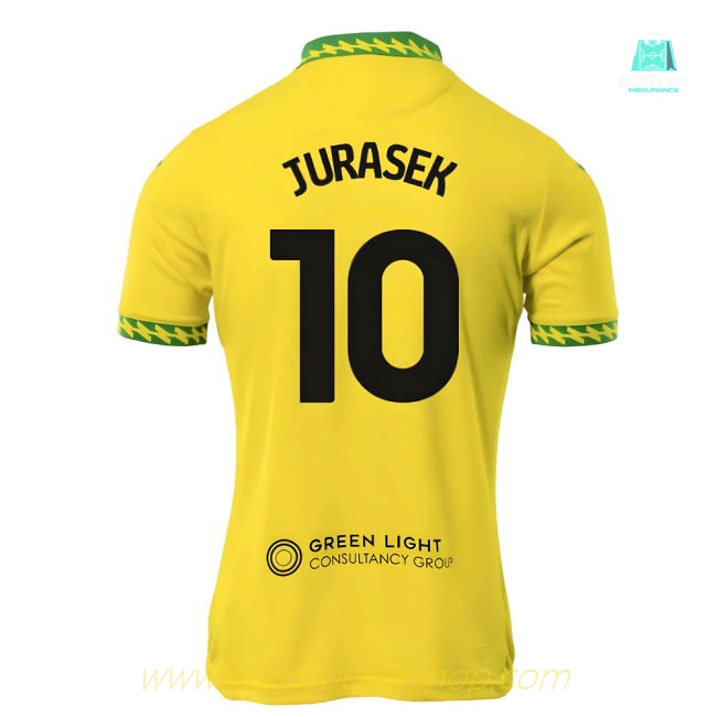 2025-2026 Norwich City Home Shirt (Jurasek 10)