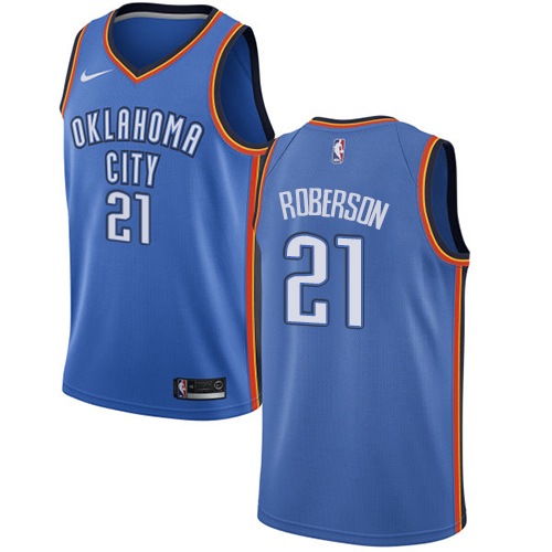 Blue Nike C. Thunder #21 NBA Jersey NBA Fan Apparel Basketball Jersey