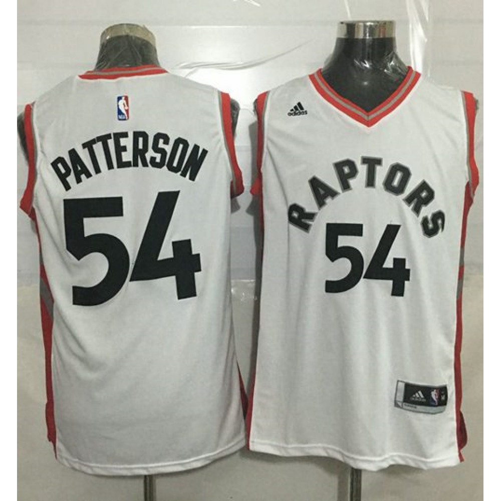Performance Top-Grade Men's Raptors #54 Patrick White Basketball Jersey