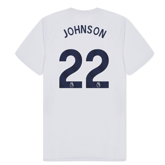 Tottenham Hotspur Poly T-shirt (White) (Johnson 22)
