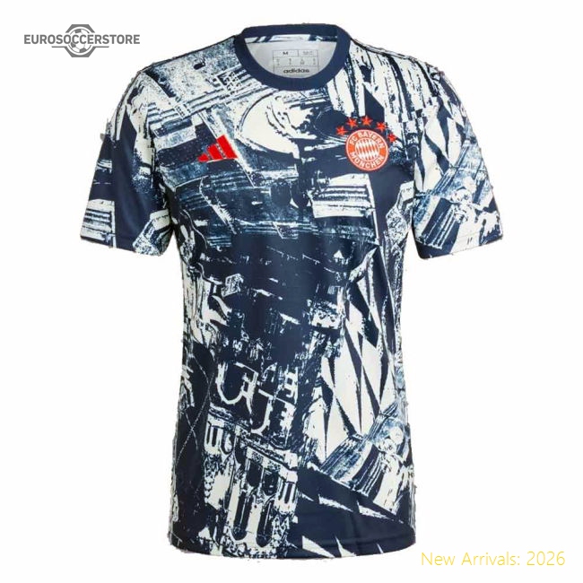 Genuine 2023-2024 Bayern Munich Pre-Match Shirt (Off White)
