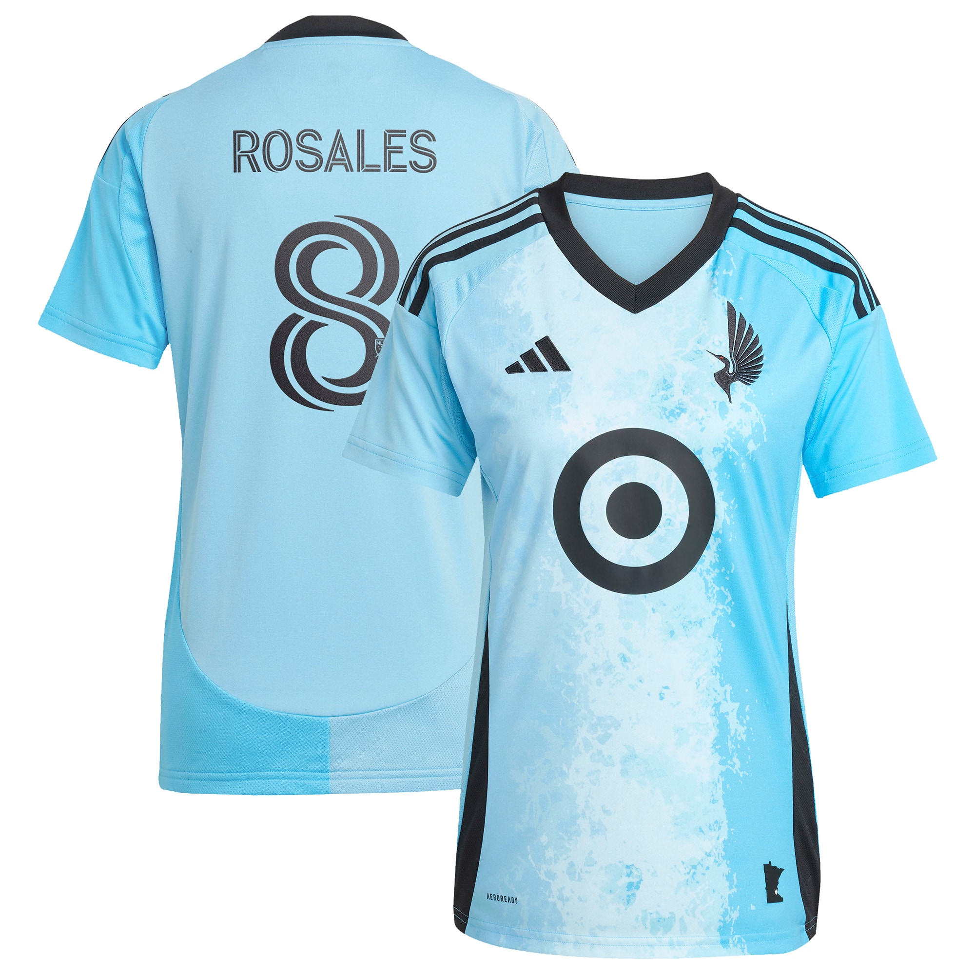 [JED] Youth Joseph Rosales Minnesota United FC Women's 2025 CONVERGENCE Replica Player Jersey - Blue