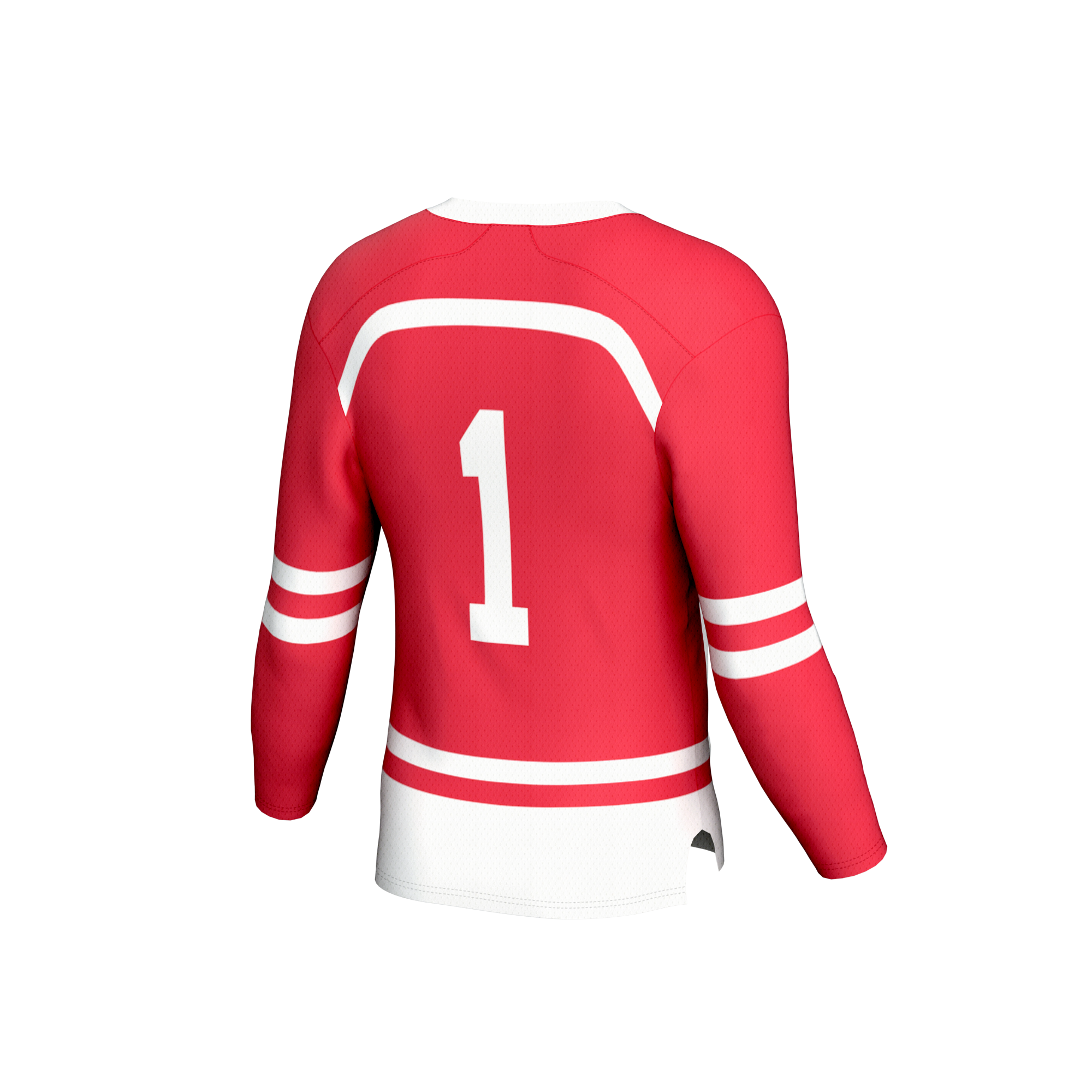 [NJP] Boston University GameDay Greats Unisex Lightweight Collegiate Men's Hockey Fashion Jersey - Scarlet