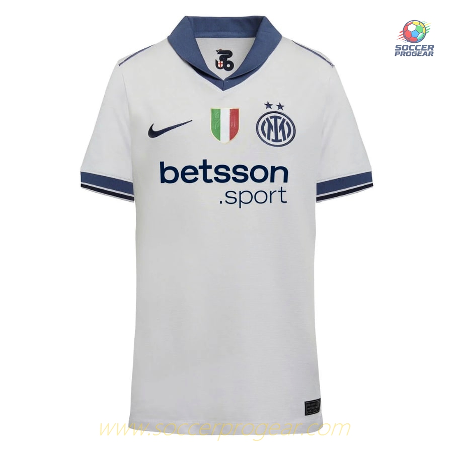 Inter Milan Youthren's Away Football Soccer Team Shirt 2024-2025 Season