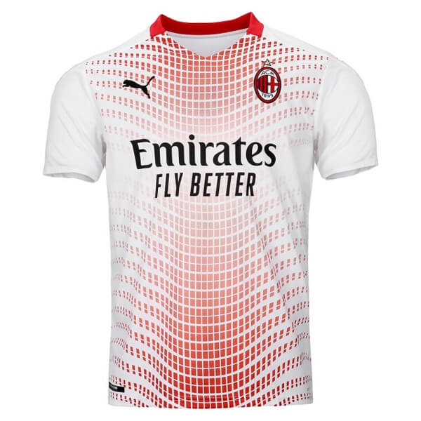 High Performance AC Milan 20-21 Away White Soccer Jersey Shirt