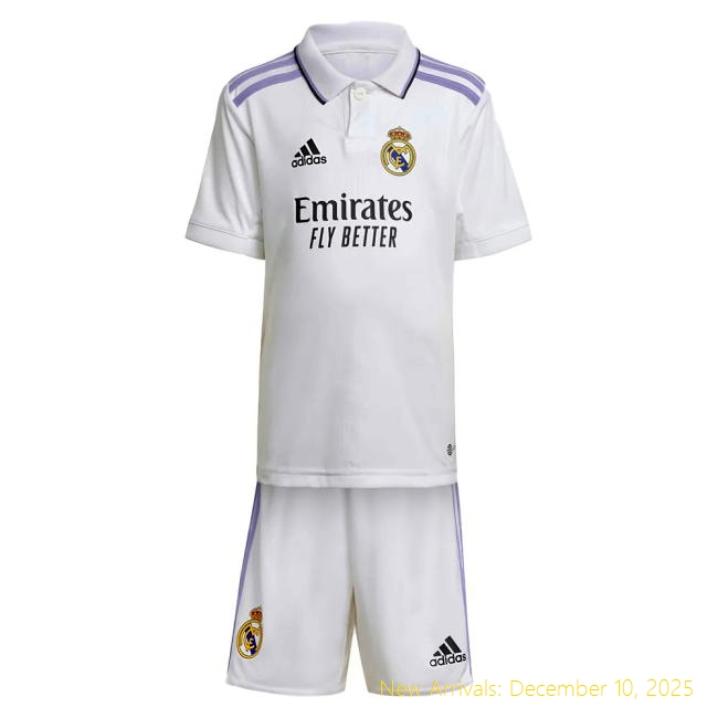 2022-2023 Real Madrid Home None - Durable Soccer - Official, Kit