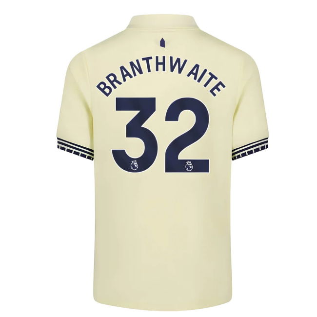 Supporter Everton Everton Away Shirt Kids Branthwaite #32 Authenti...