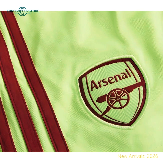 2025-2026 Arsenal Kids Soft Jersey Performance Fabric Flexible