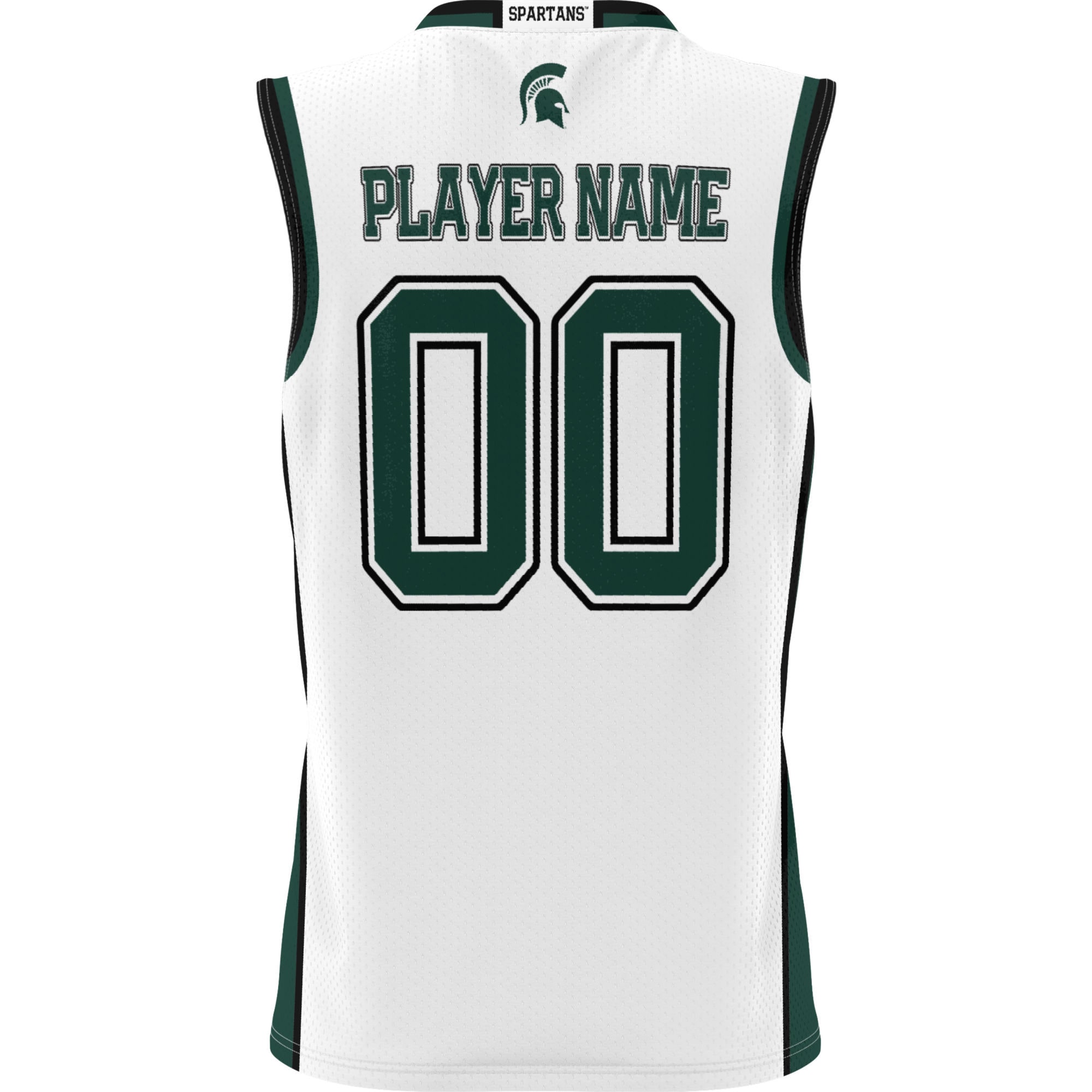 [NJP] Michigan State Spartans GameDay Greats Youth NIL Pick-A-Player Lightweight Women's Basketball Jersey - White