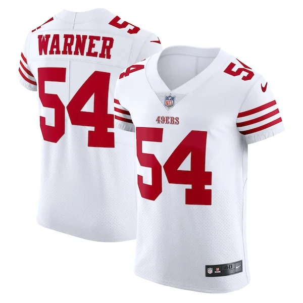 Pro-Level SF 49ers Elite Jersey - White | NFL Fan Apparel | NFL Footba