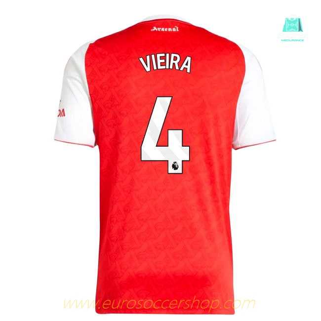 2025-2026 Arsenal Home Shirt (Vieira 4)