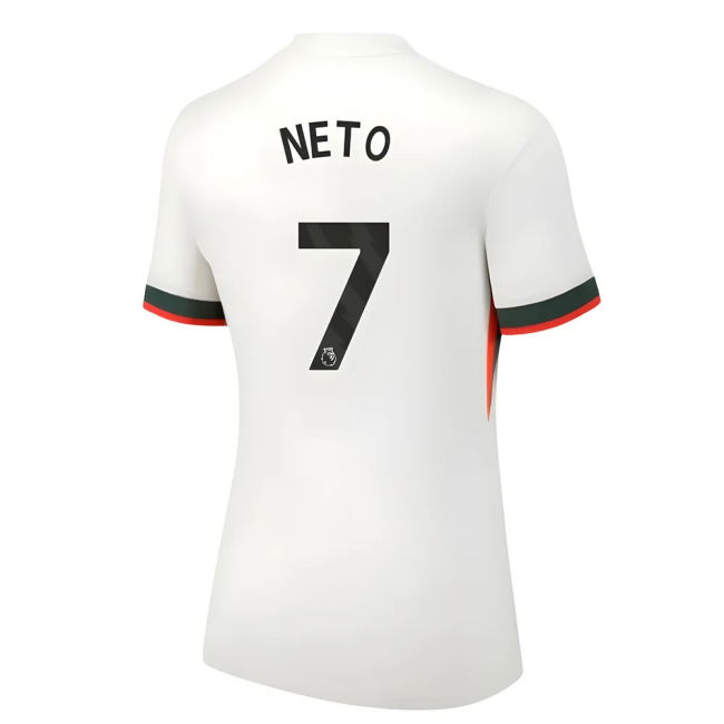 2025-20 Chelsea Authentic Away Jersey Neto #7 L M Women S