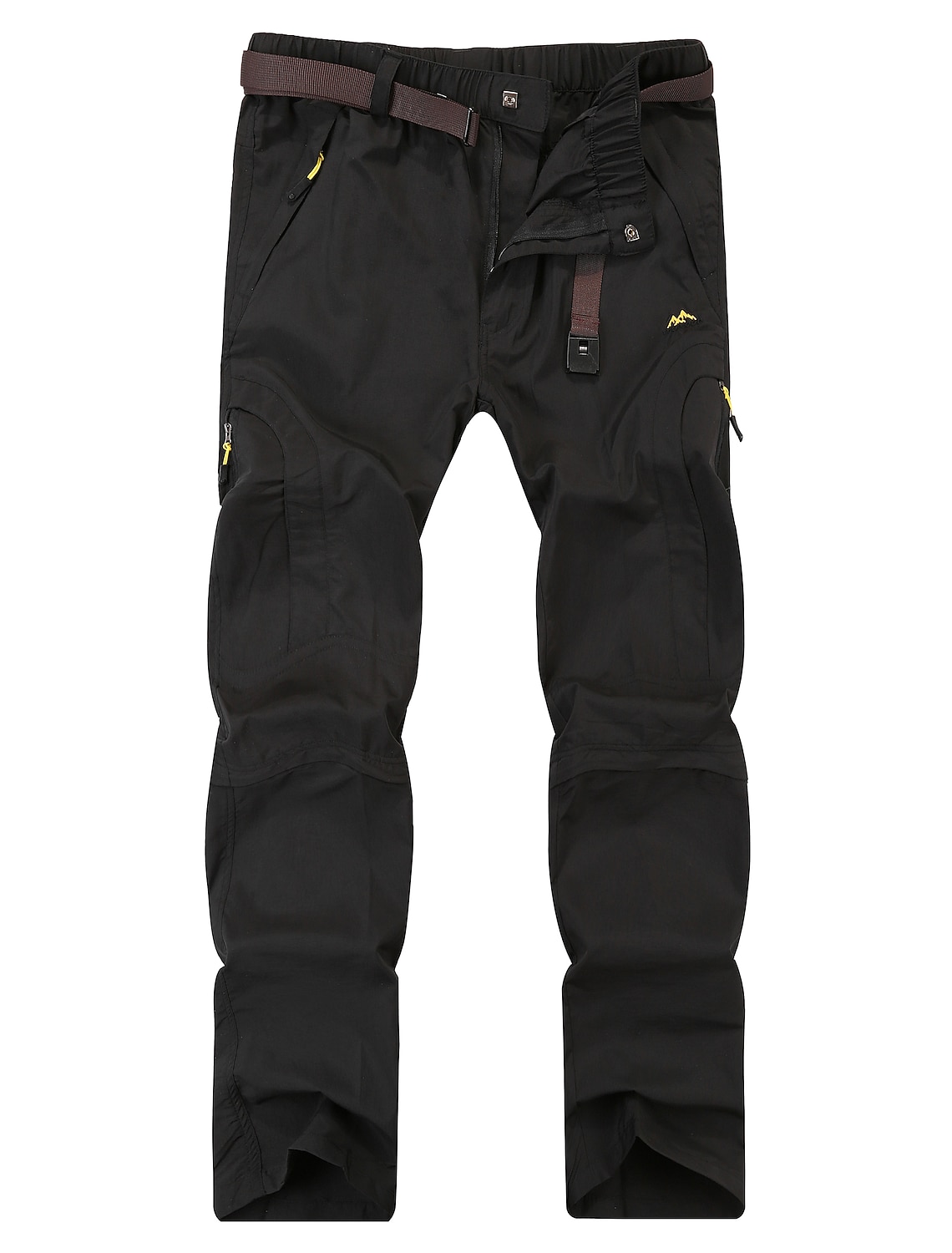 Women's Hiking Pants Trousers Summer Spring Outdoor Windproof Skin Friendly Quick Dry Multi Pockets Bottoms Zipper Pocket Dark Grey Black Fishing Climbing Beach S M L XL XXL