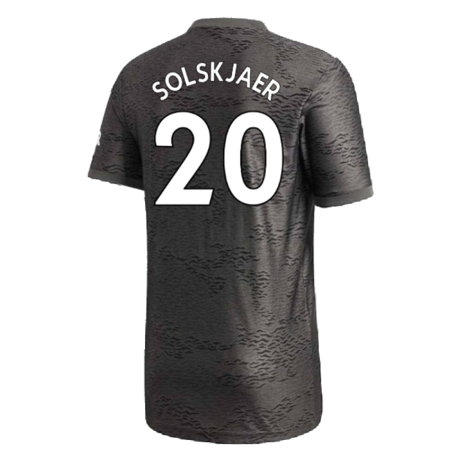 Manchester United 2020-21 Away Top ((Excellent) L) (SOLSKJAER 20)