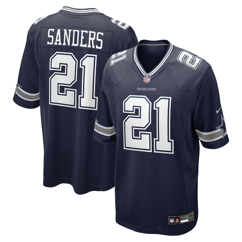 None Deion Sanders Dallas Cowboys NFL Team Replica Jersey Football App