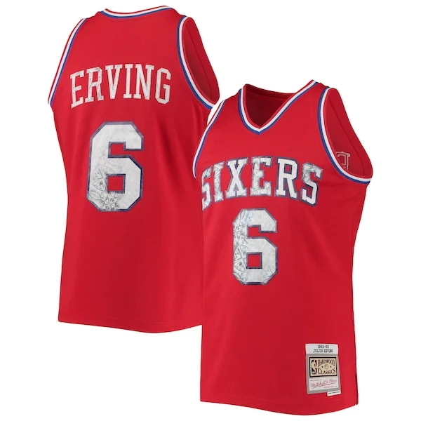 Julius Erving PHI Official Swingman Jersey - Official - Fan Favorite