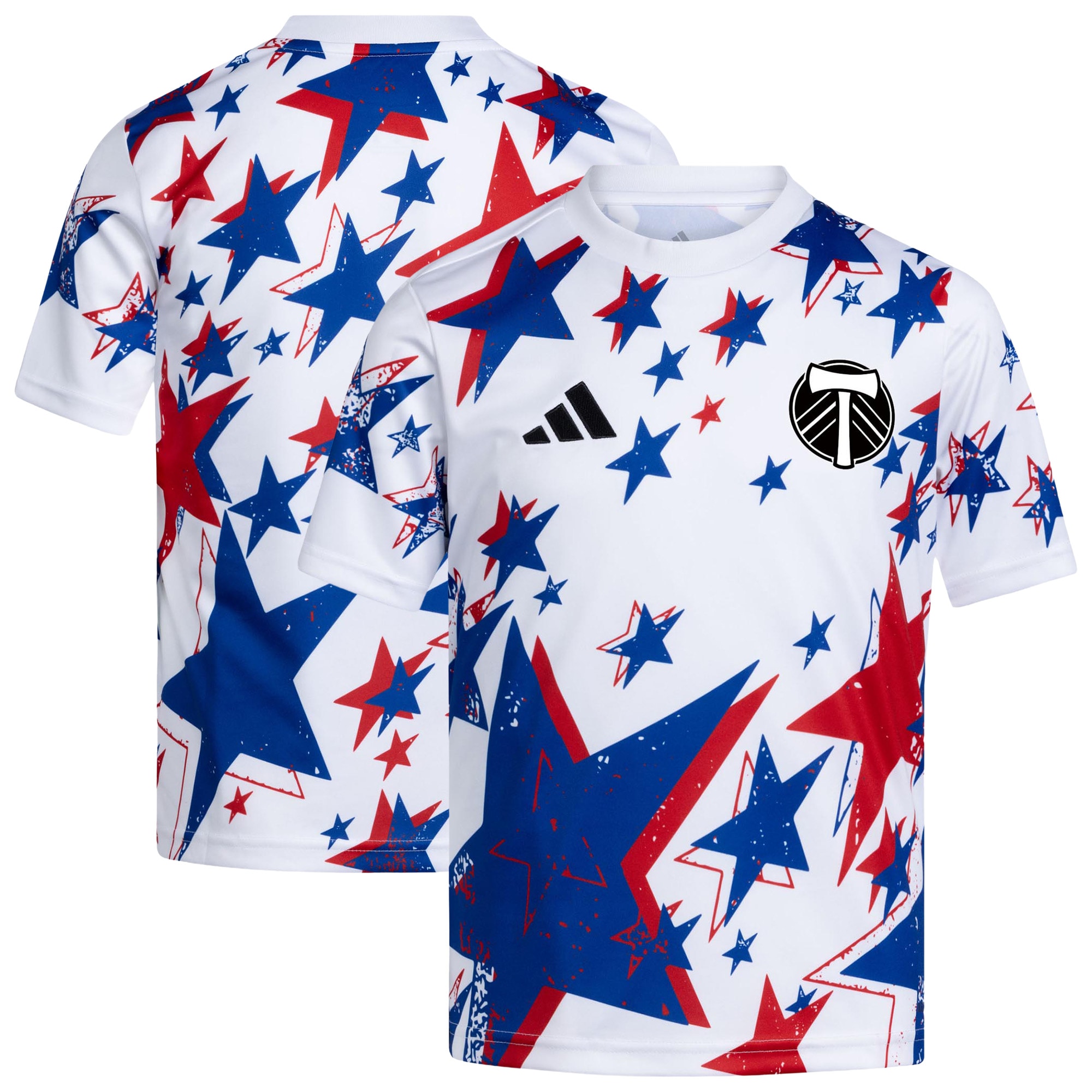 [SJH] Portland Timbers Youth 2026 Americana Pre-Match Jersey - White