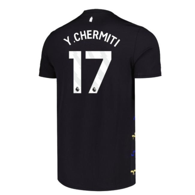 2025-2026 English League Everton Third Official Jersey Y.chermiti